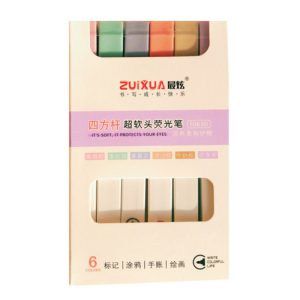 ماژیک علامت گذار زویشوا 6 عددی پاستلی